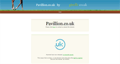 Desktop Screenshot of pavillion.co.uk